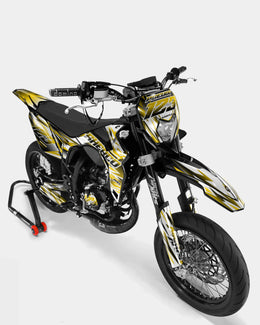 FIKA - Kit deco SHERCO 50cc - Jaune foncé — vue 2