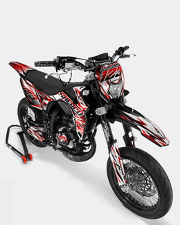 FIKA - Kit deco SHERCO 50cc - Rouge — vue 2