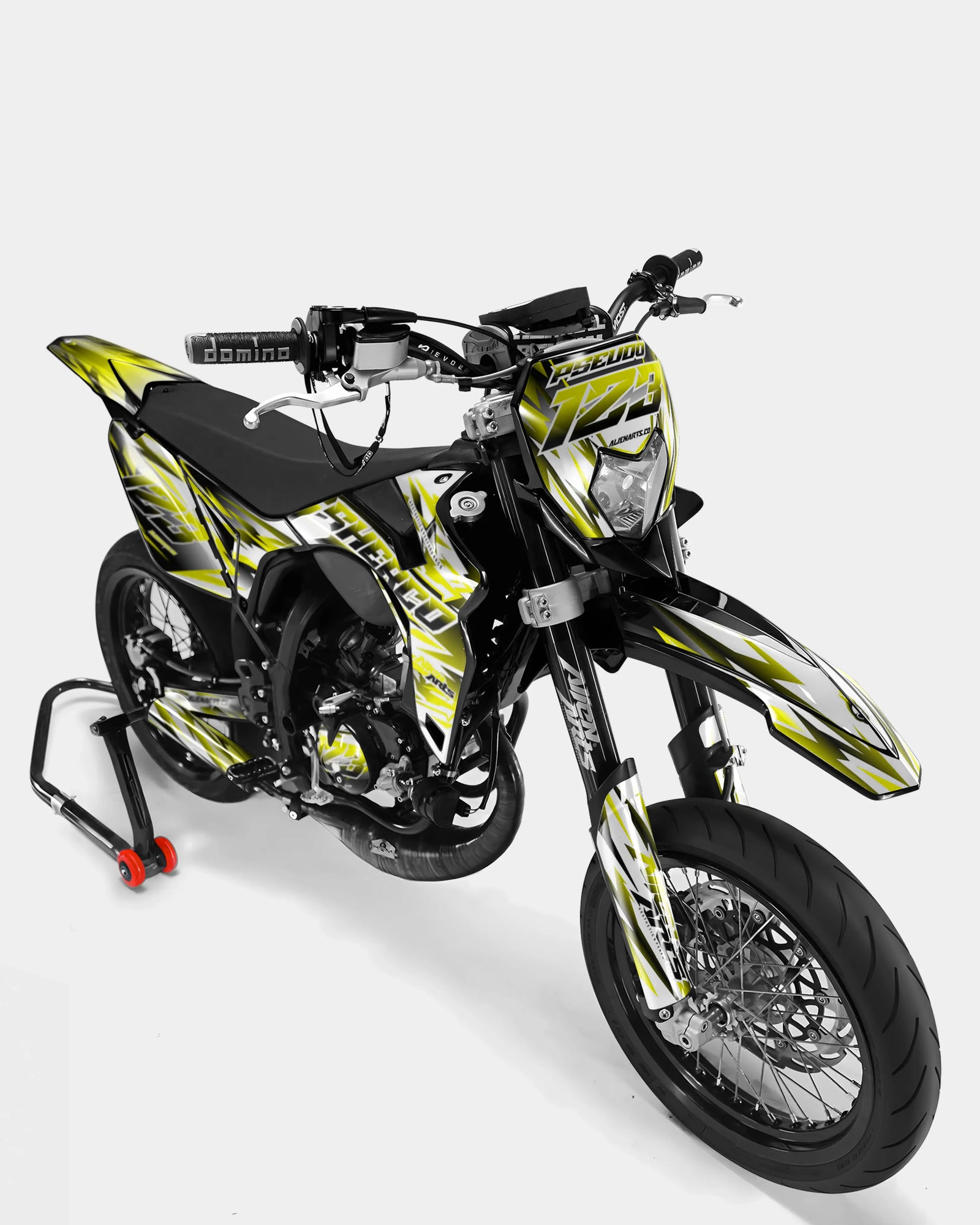 FIKA - Kit decorativo SHERCO 50cc - Giallo