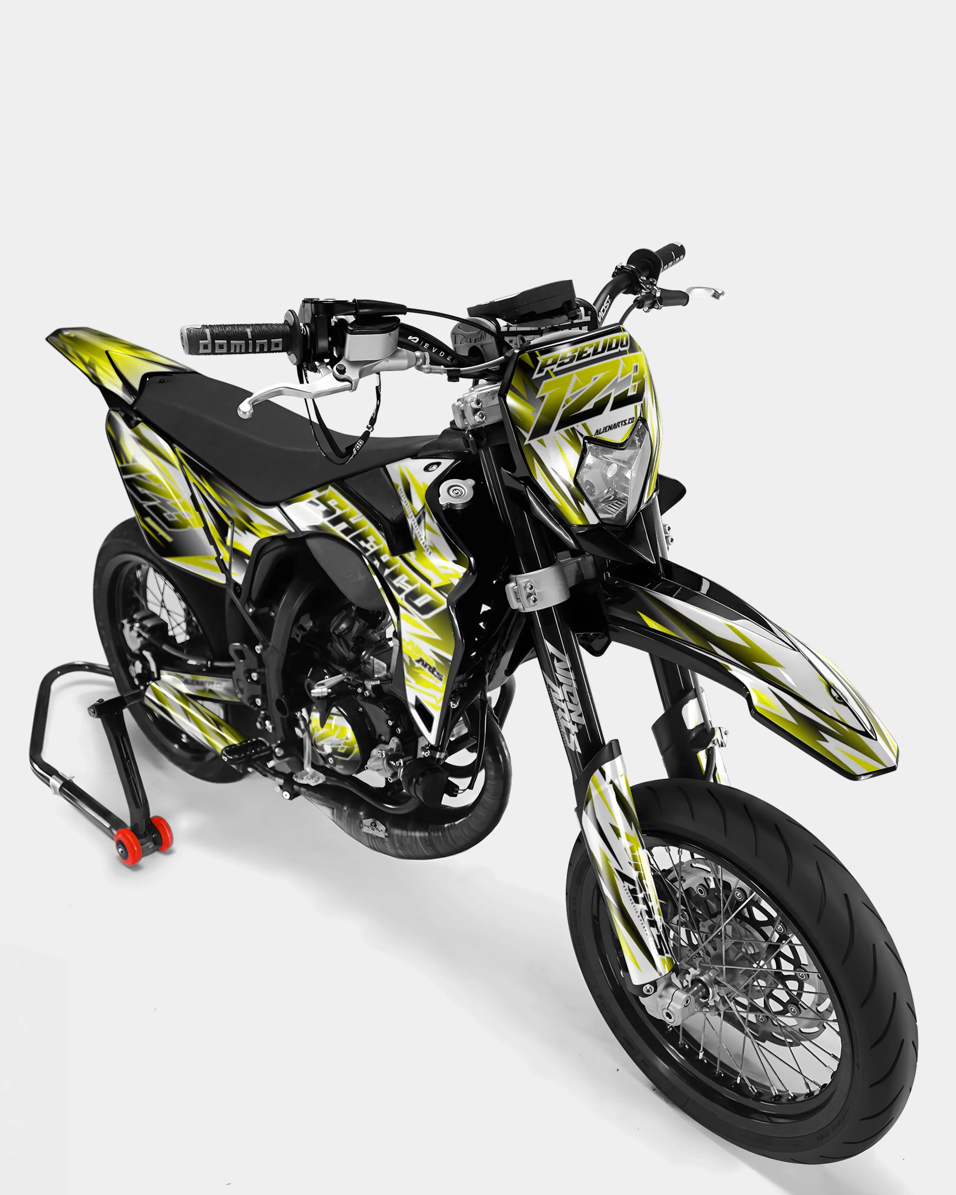 FIKA - Kit deco SHERCO 50cc - Jaune