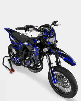LISSE- Kit deco SHERCO 50cc - Bleu foncé — vue 2
