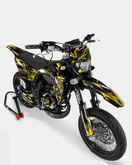 LISSE- Kit deco SHERCO 50cc - Jaune foncé — vue 2