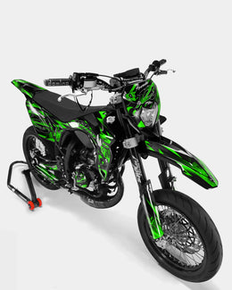 LISSE- Kit deco SHERCO 50cc - Vert — vue 2
