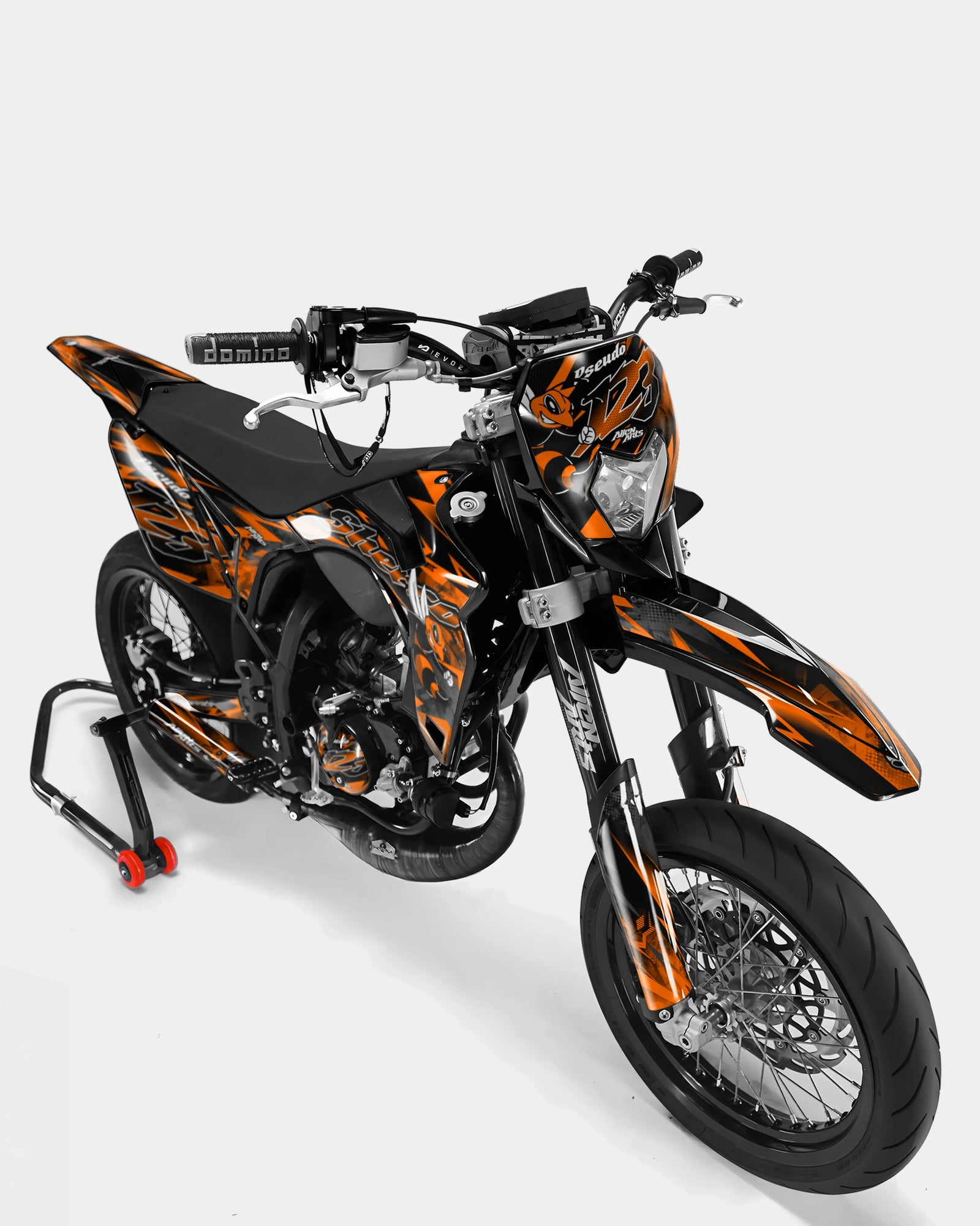 LISSE - Kit decorativo SHERCO 50cc - Arancione