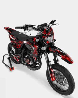 LISSE- Kit deco SHERCO 50cc - Rouge — vue 2