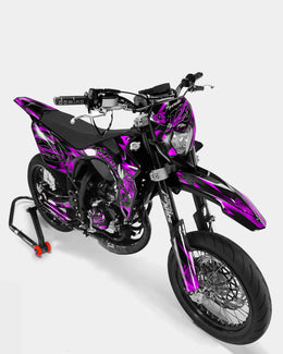 LISSE- Kit deco SHERCO 50cc - Rose — vue 2