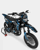 LUEUR- Kit deco SHERCO 50cc - Bleu