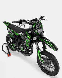 LUEUR- Kit deco SHERCO 50cc - Vert — vue 2