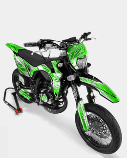 LUNIOR- Kit deco SHERCO 50cc - Vert — vue 2