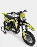 LUNIOR- Kit deco SHERCO 50cc - Jaune