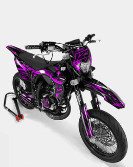 MISTRAL- Kit deco SHERCO 50cc - Rose — vue 2