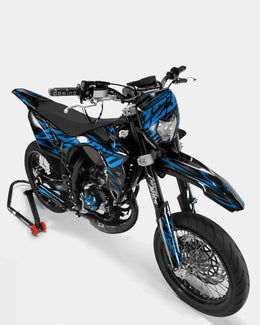 NOVUM- Kit deco SHERCO 50cc - Bleu — vue 2