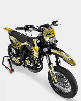 ONYX - Kit deco SHERCO 50cc - Jaune foncé — vue 2