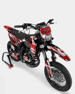 ONYX - Kit deco SHERCO 50cc - Rouge — vue 2