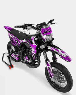 ONYX - Kit deco SHERCO 50cc - Rose — vue 2