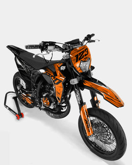 0RBIS - Kit deco SHERCO 50cc - Orange — vue 2