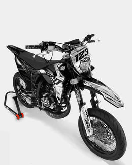 0RBIS - Kit deco SHERCO 50cc - Blanc — vue 2