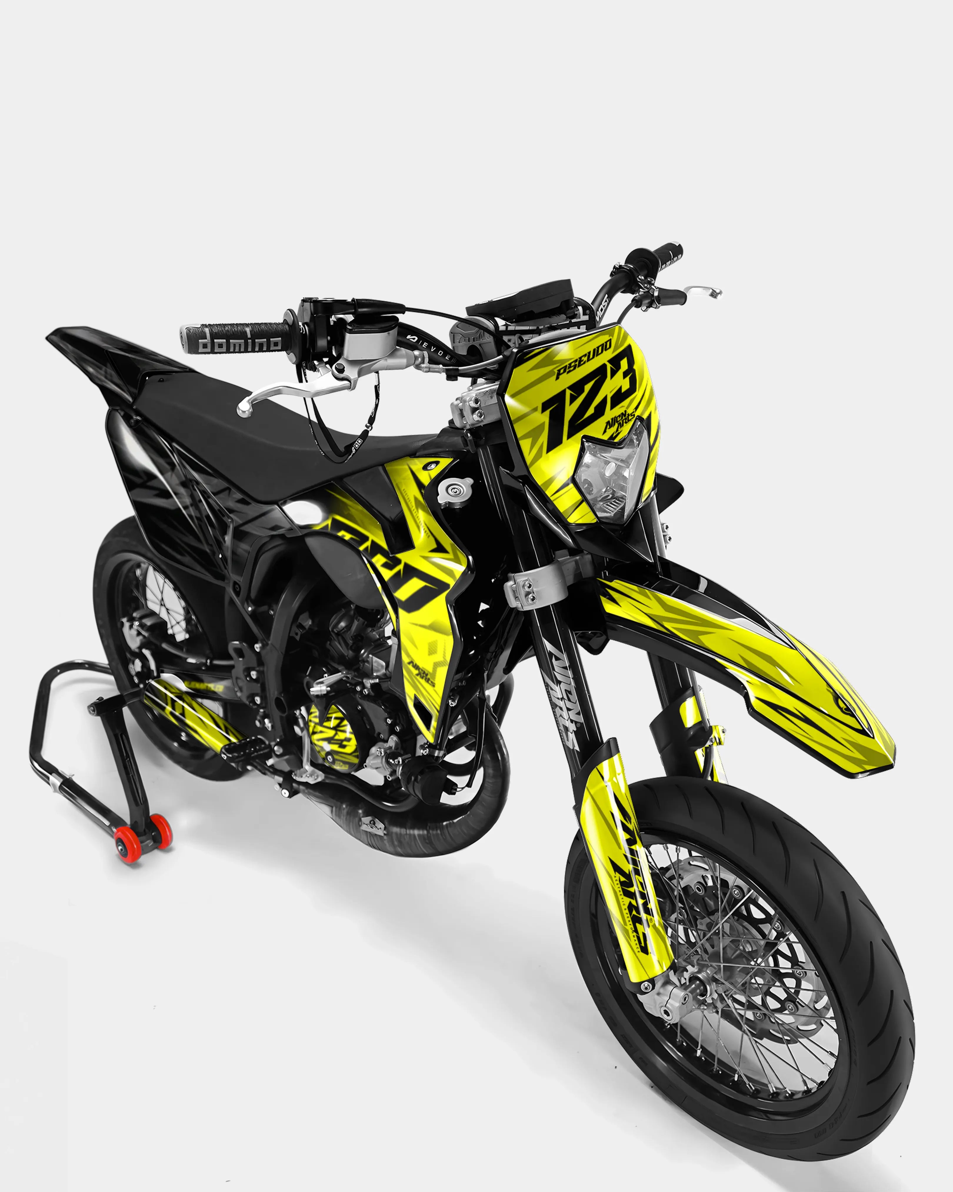 0RBIS - Kit deco SHERCO 50cc - Jaune