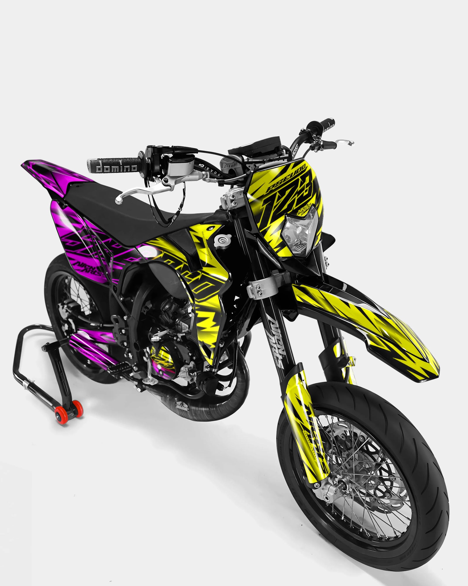 PAENO - Dekoset SHERCO 50cc - Gelb Rosa