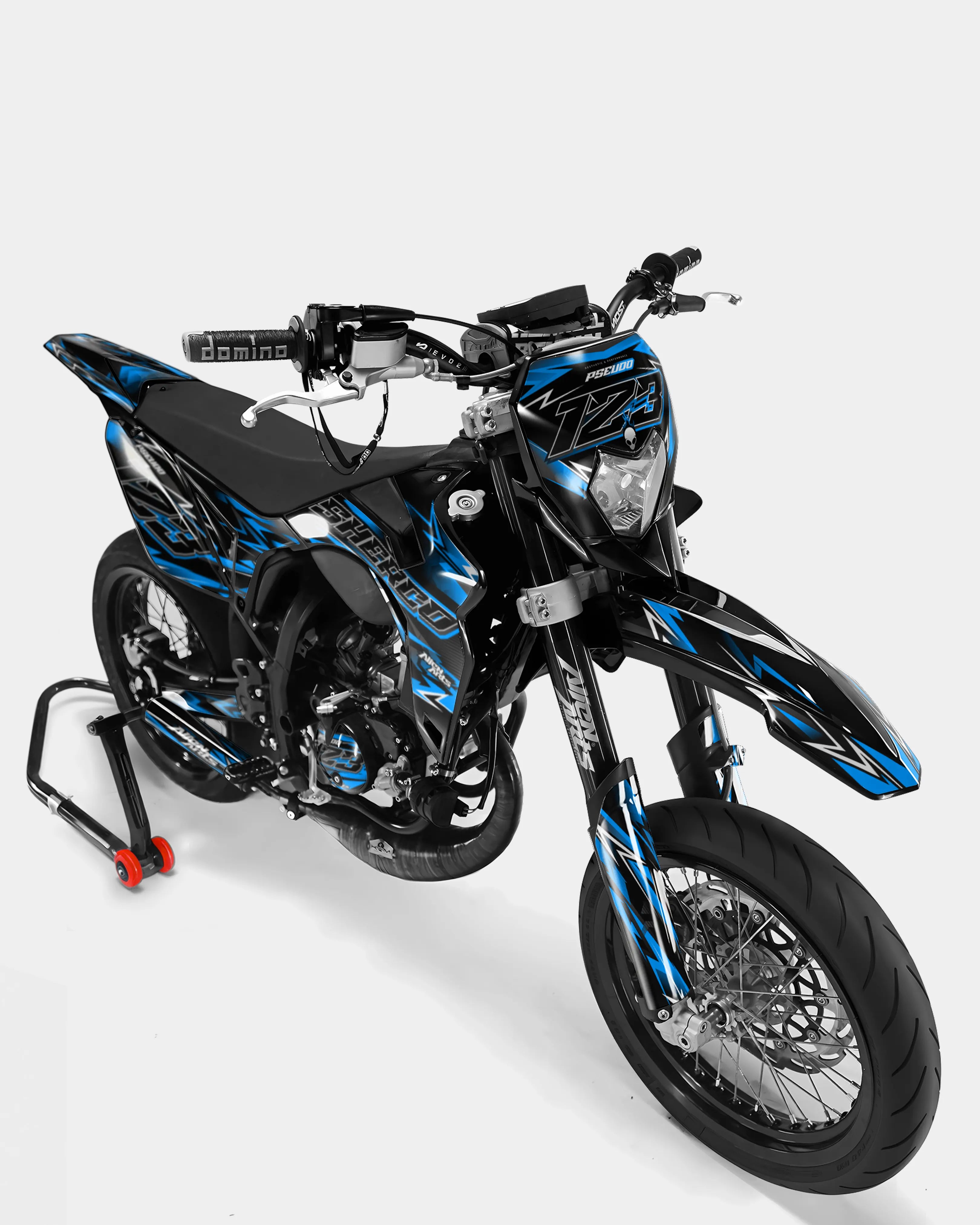 PIQUE - Kit decorativo SHERCO 50cc - Azul
