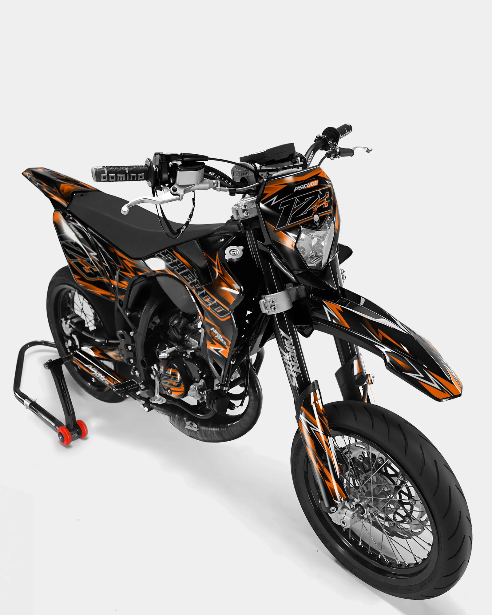 PIQUE - Decoratieset SHERCO 50cc - Oranje