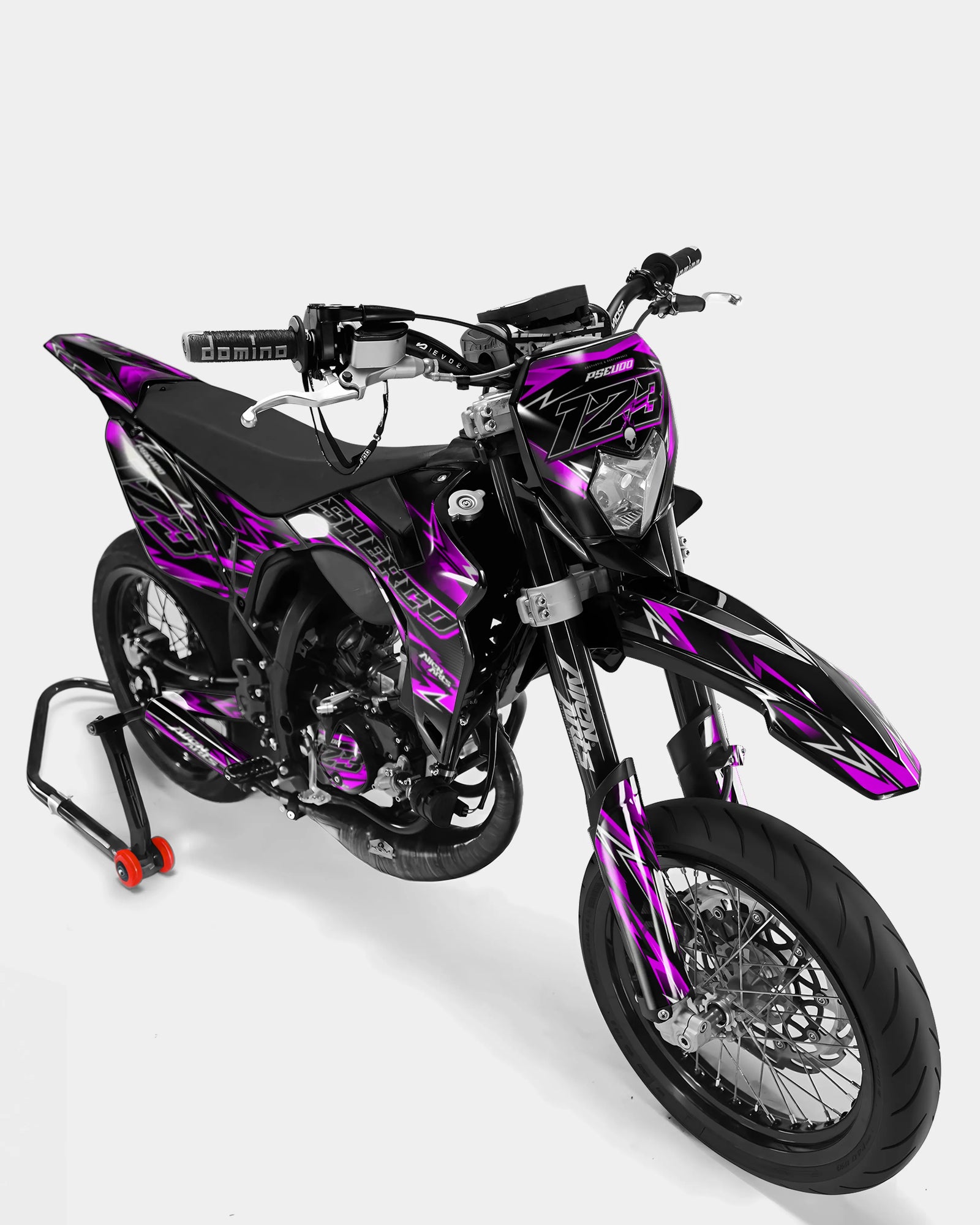 PIQUE - Dekorationsset SHERCO 50cc - Rosa