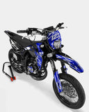 PLUME - Kit deco SHERCO 50cc - Bleu foncé