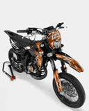 PLUME - Kit deco SHERCO 50cc - Orange