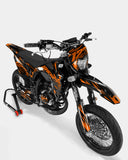 SABLE - Decoratieset SHERCO 50cc - Oranje