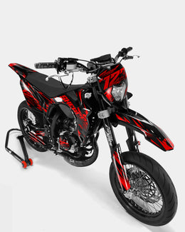 SABLE - Kit deco SHERCO 50cc - Rouge — vue 2