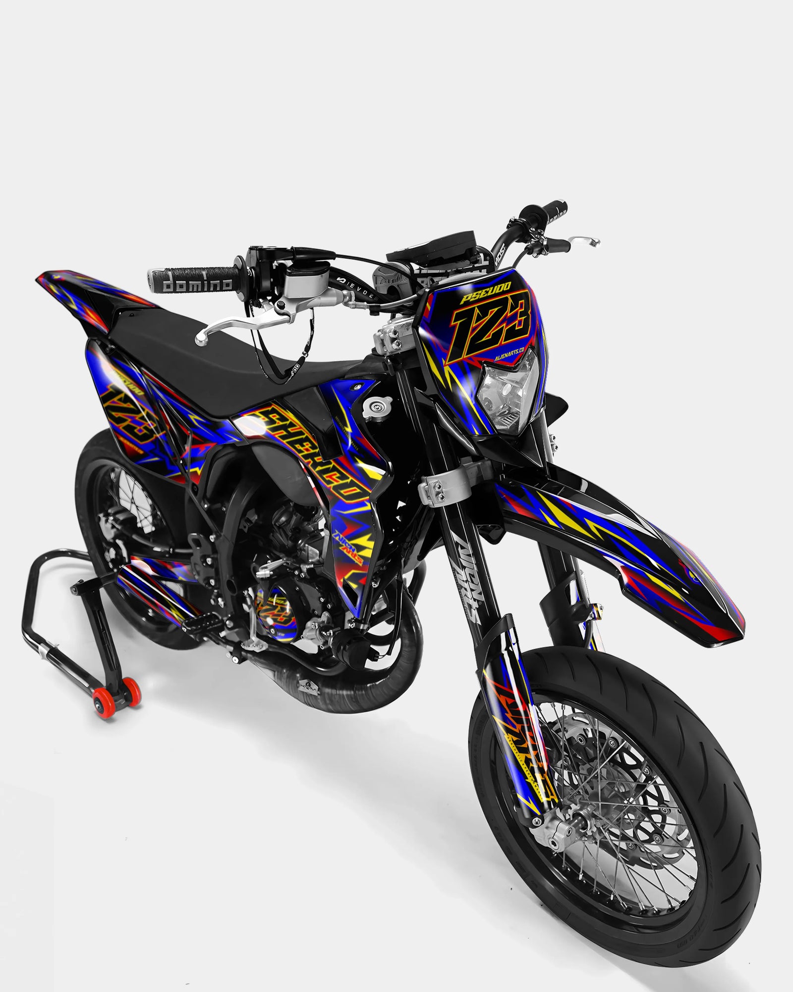 SENSO - Kit decorativo SHERCO 50cc - Rojo Azul
