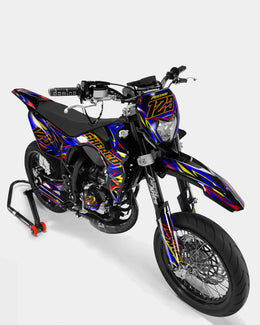 SENSO - Kit deco SHERCO 50cc - Rouge Bleu — vue 2