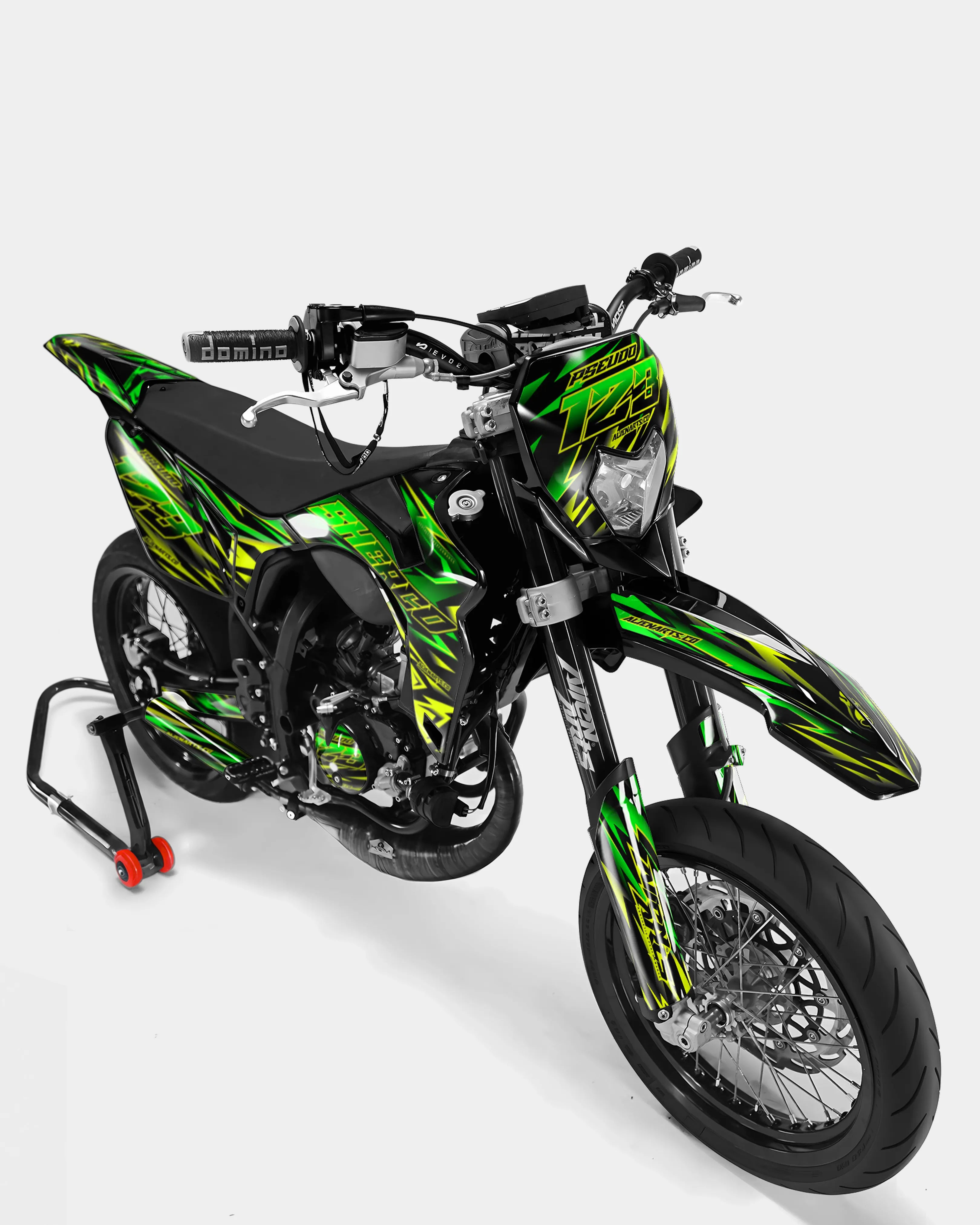 SORAE - Kit deco SHERCO 50cc - Vert