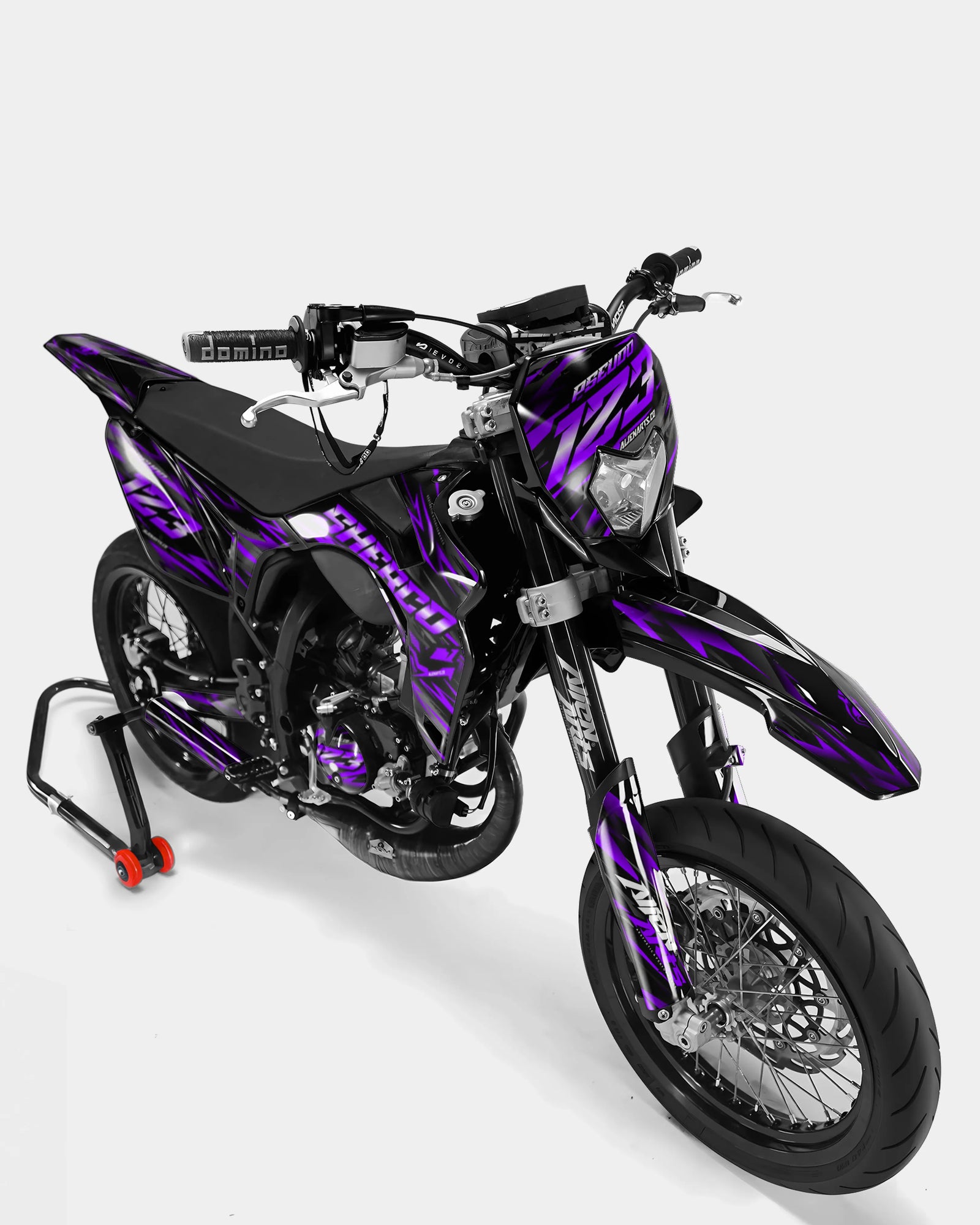 VAGUE - Dekoset SHERCO 50cc - Violett