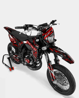 VAGUE - Kit deco SHERCO 50cc - Rouge — vue 2