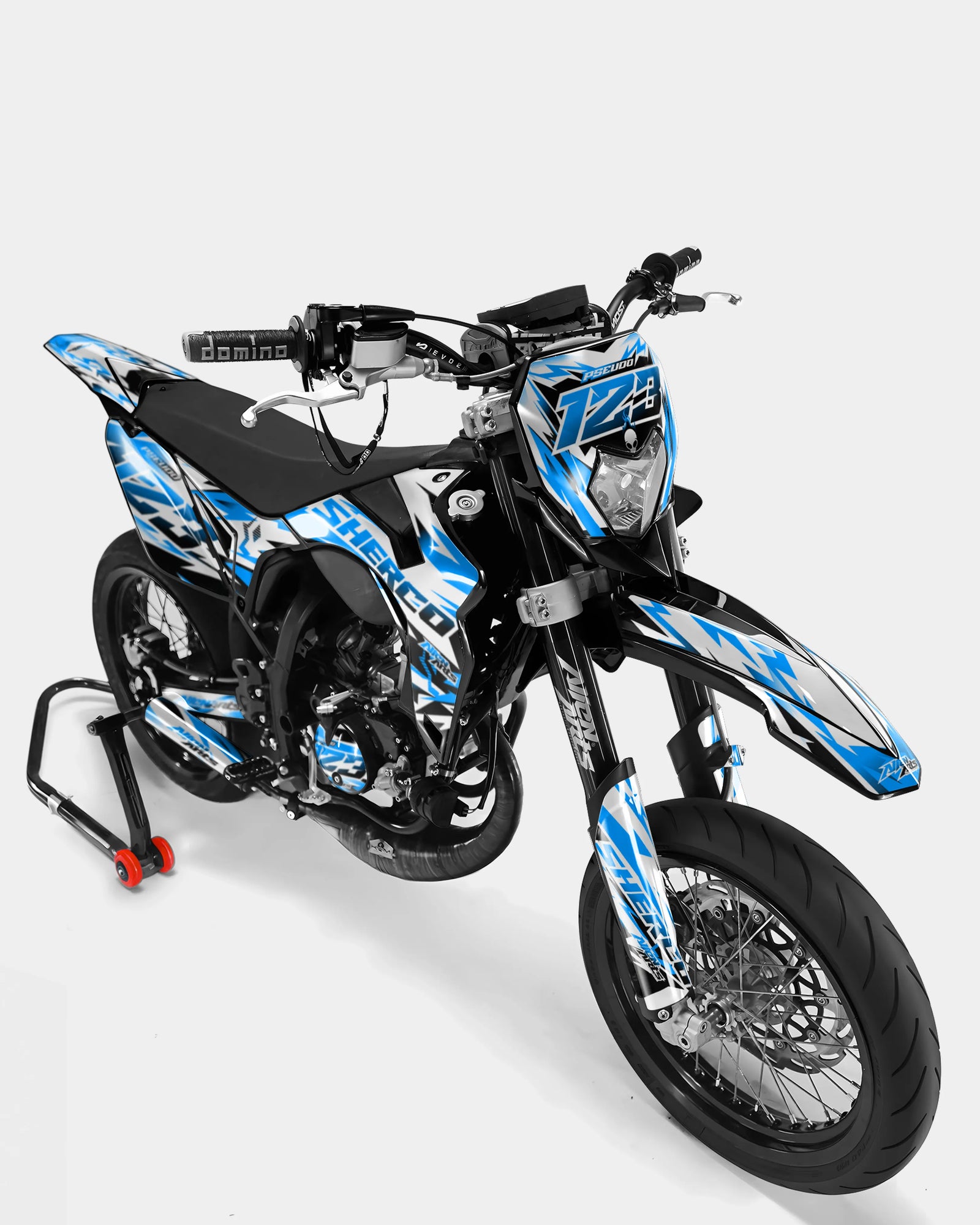 VESTA - Dekorationsset SHERCO 50cc - Blau
