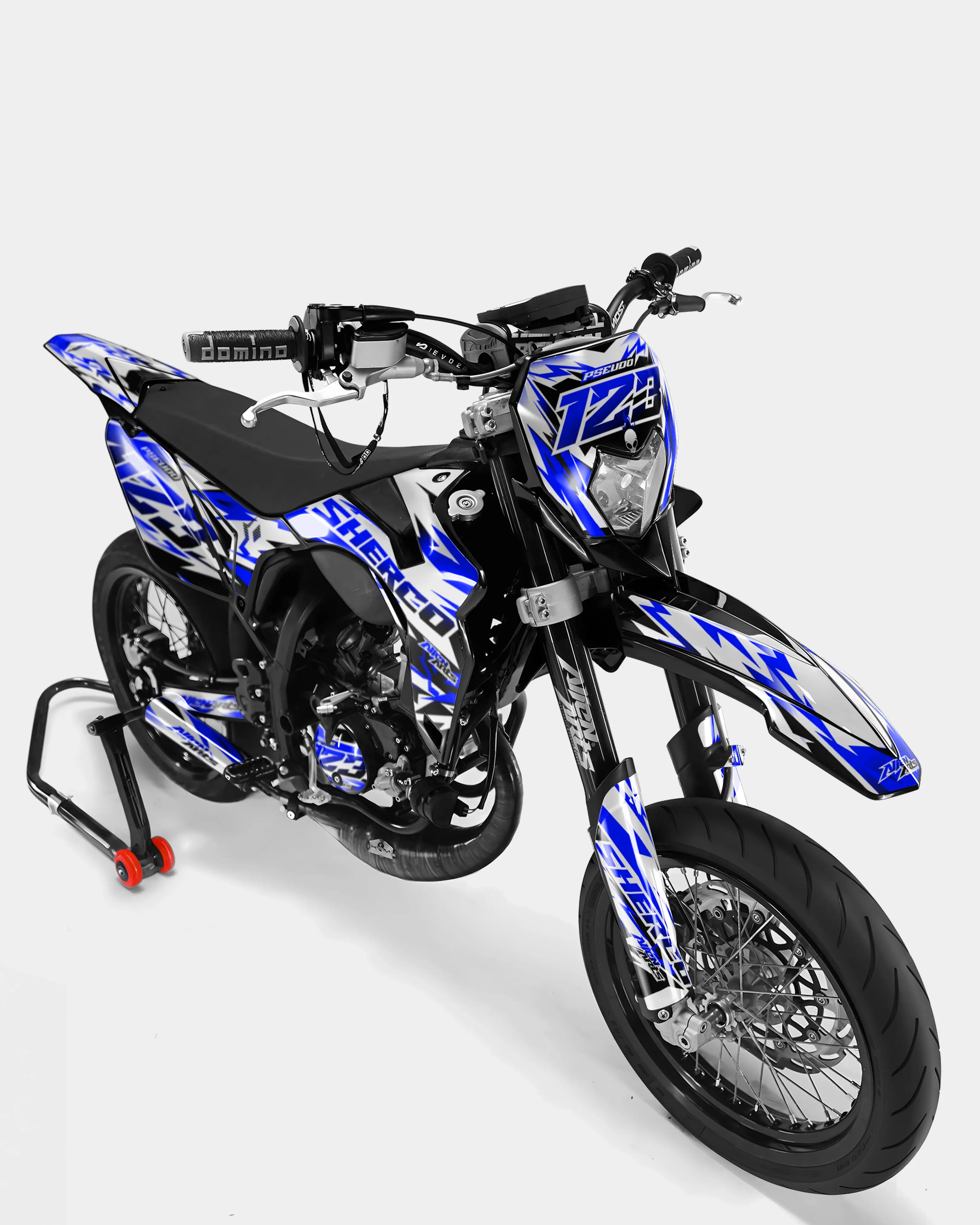 VESTA - Kit deco SHERCO 50cc - Bleu foncé