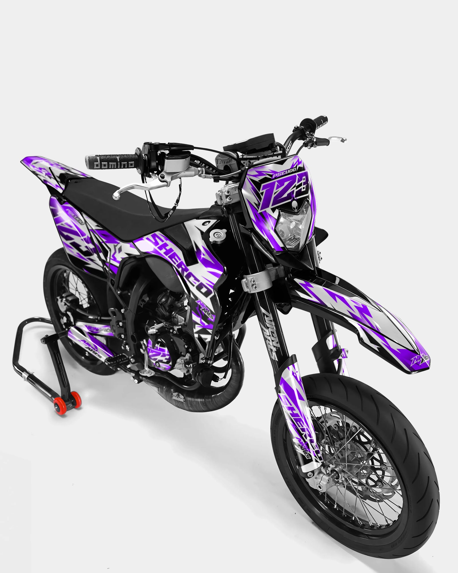 VESTA - Kit decorativo SHERCO 50cc - Viola