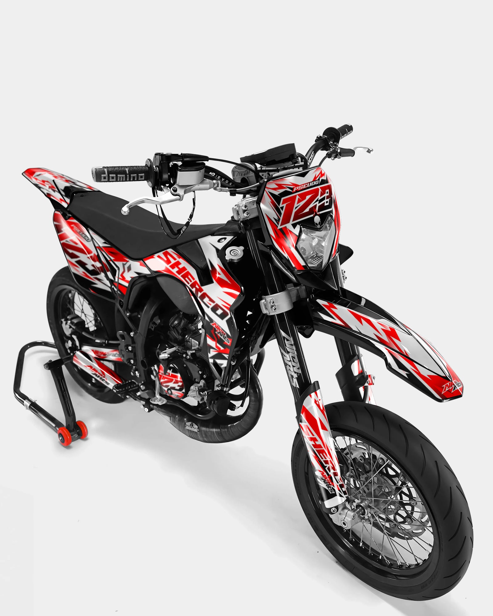 VESTA - Dekorationsset SHERCO 50cc - Rot