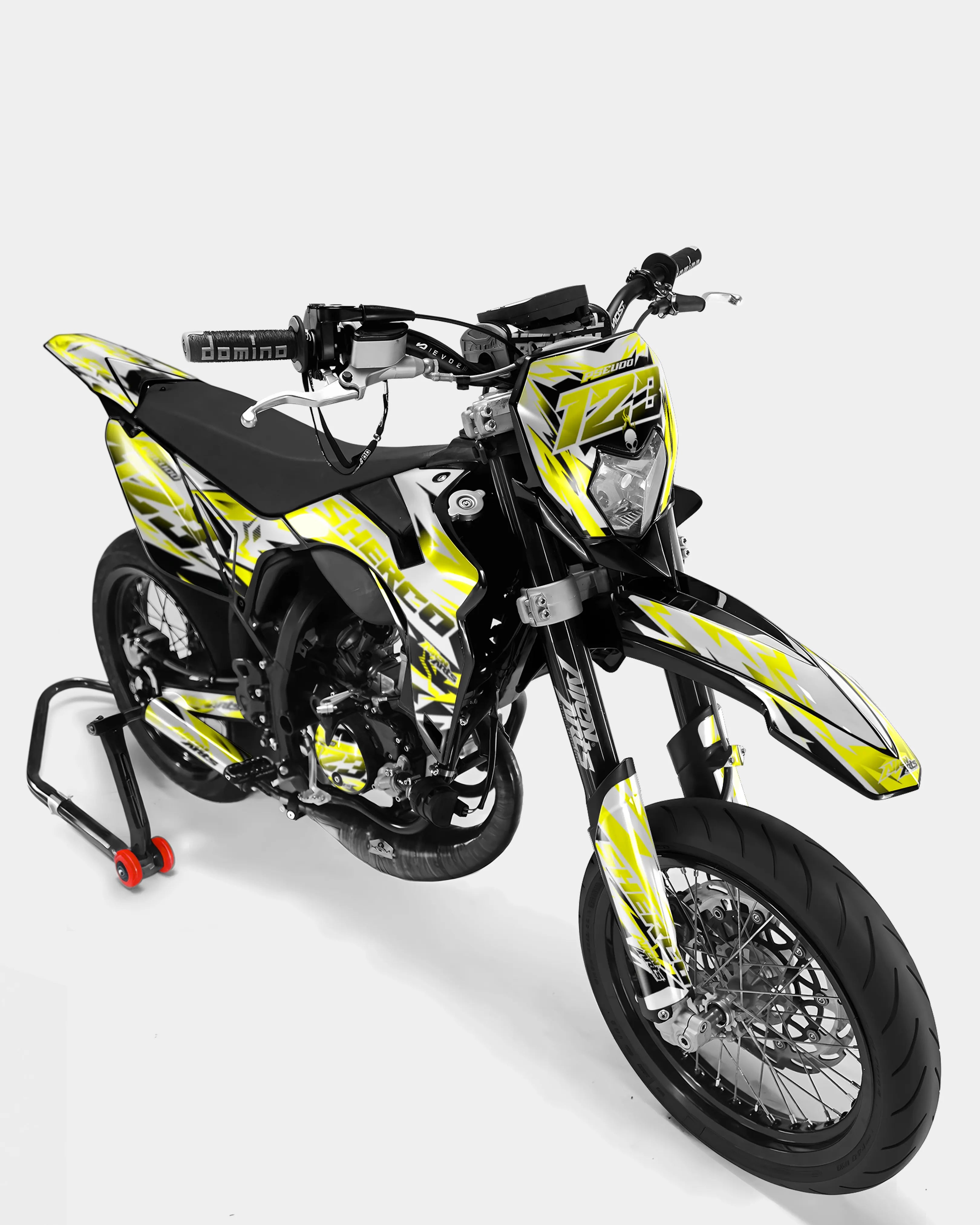 VESTA - Kit deco SHERCO 50cc - Jaune