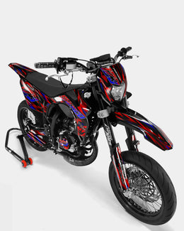 VITRA - Kit deco SHERCO 50cc - Rouge Bleu — vue 2