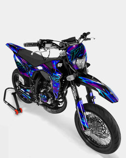 ZÉPHYR - Kit deco SHERCO 50cc - Bleu Rose — vue 2
