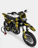 ZÉPHYR - Kit deco SHERCO 50cc - Jaune foncé