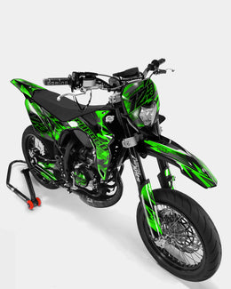 ZÉPHYR - Kit deco SHERCO 50cc - Vert — vue 2