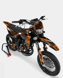 ZÉPHYR - Kit deco SHERCO 50cc - Orange