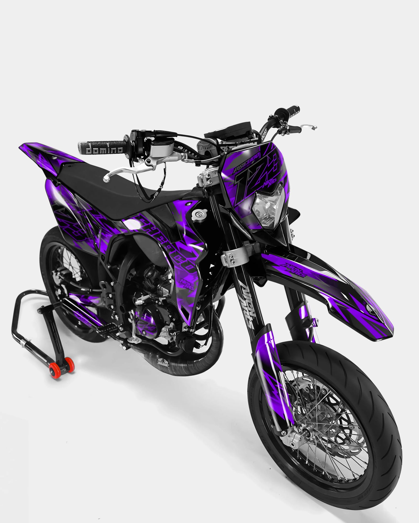 ZÉPHYR - SHERCO 50cc decoration kit - Purple