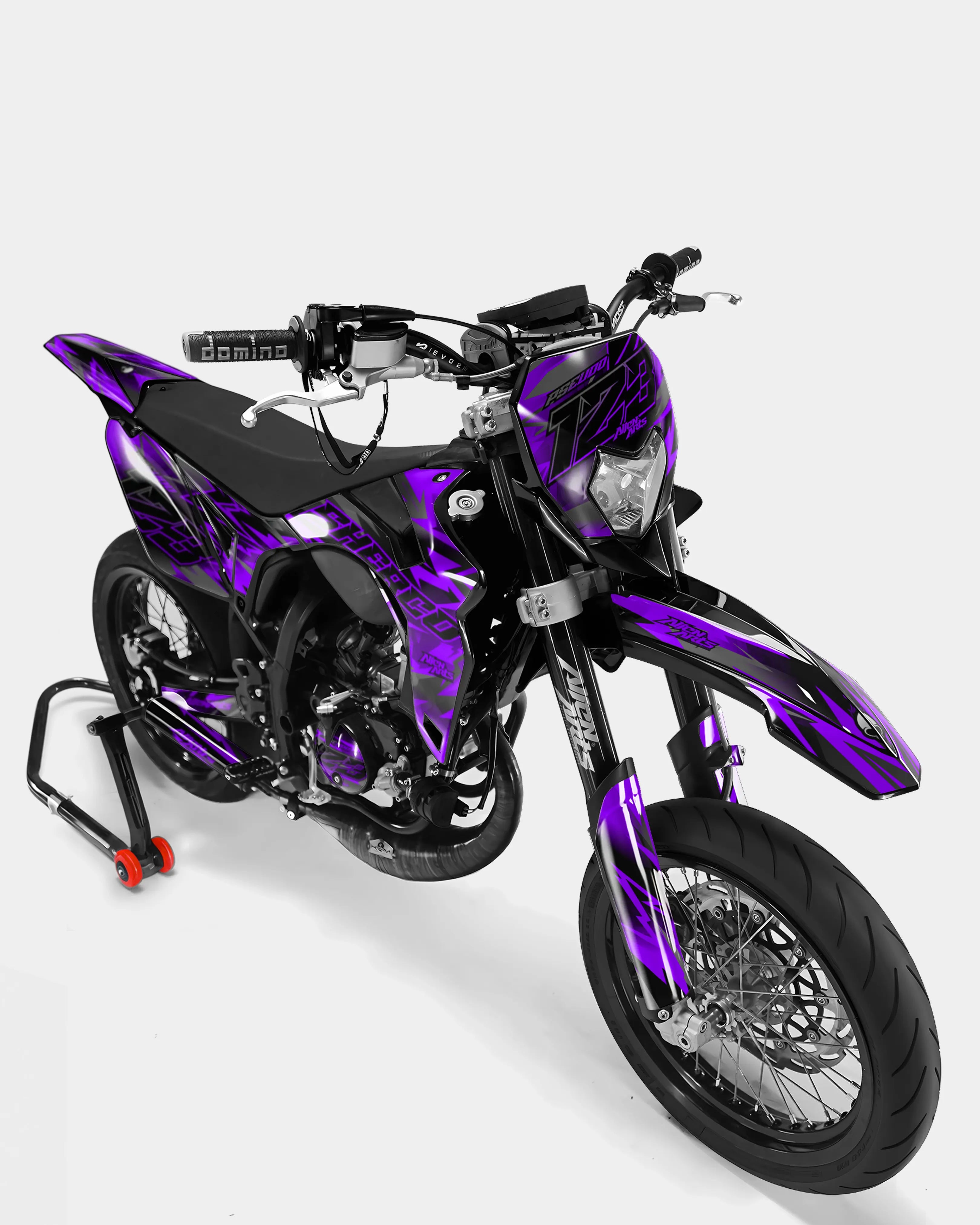 ZÉPHYR - Kit deco SHERCO 50cc - Violet