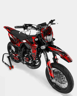 ZÉPHYR - Kit deco SHERCO 50cc - Rouge — vue 2