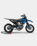 0RBIS - Kit deco SHERCO 50cc - Bleu
