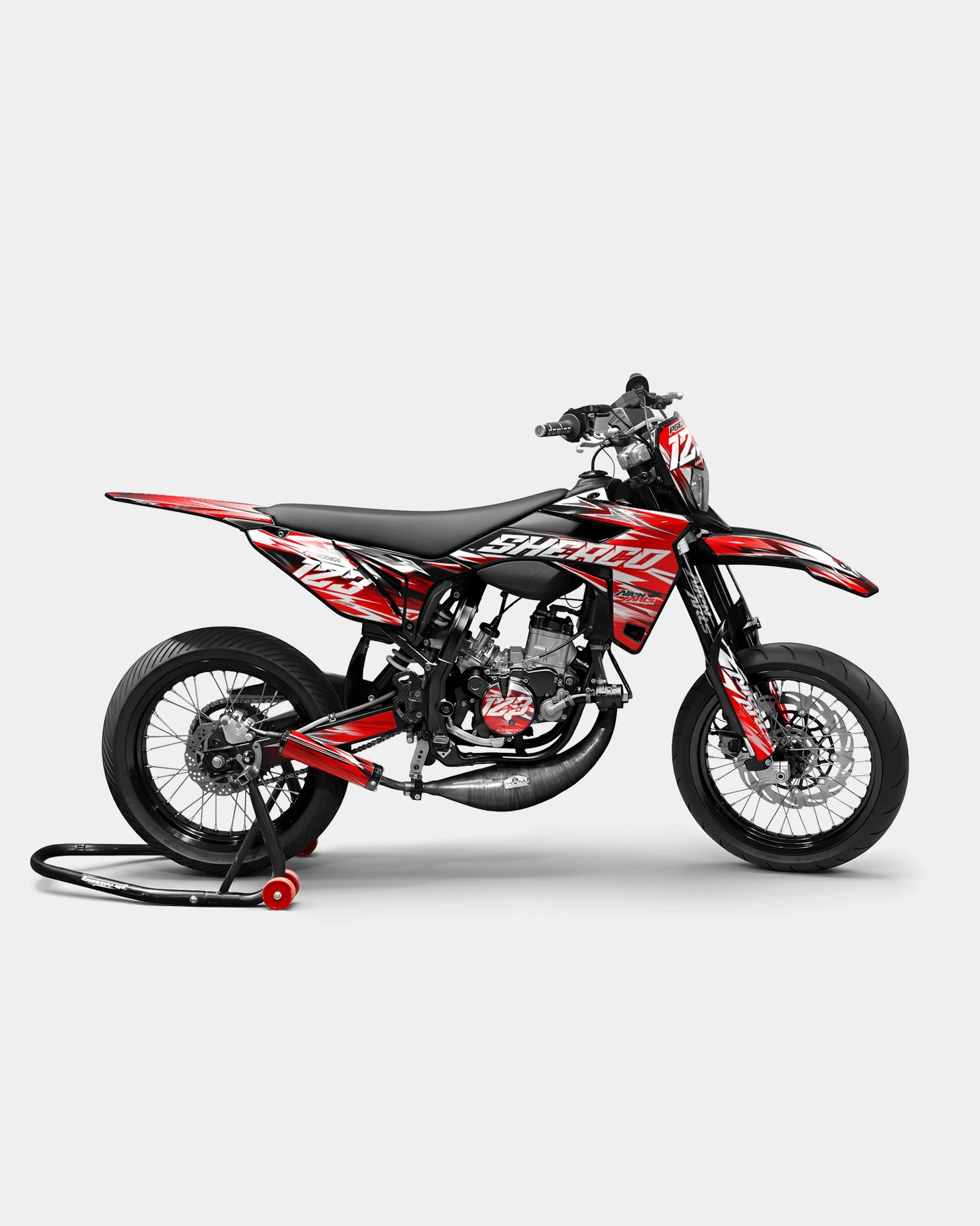 AUROPE - Kit decorativo SHERCO 50cc - Rojo